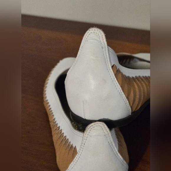 Donald Pliner Size 6.5M Eda Open Toe Sandal Ballet Flats - Picture 3 of 12